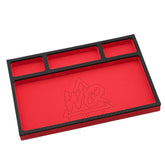 Upgraded Carbon & Color Foam Organizer – WQ Accessory Tray/XL Glue Tray