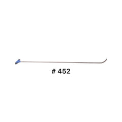 #452- 41″ long, 3/8″ diameter, slow bend, super sharp tip (PDR Finesse)