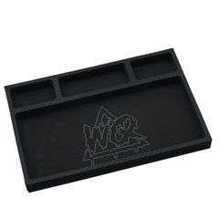 Upgraded Carbon & Color Foam Organizer – WQ Accessory Tray/XL Glue Tray