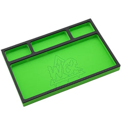 Upgraded Carbon & Color Foam Organizer – WQ Accessory Tray/XL Glue Tray